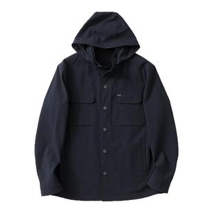 意产Super120S羊毛！男士春秋商务休闲夹克旅行者夹克连帽外套男