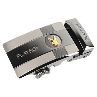 正品花花公子皮带头男士自动扣合金腰带高档扣头卡扣配件裤带新款