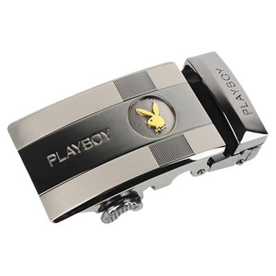 花花公子男自动扣皮带头