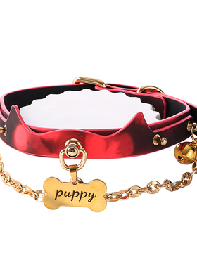 PUPPYRIDER温变猫耳铃铛项圈m