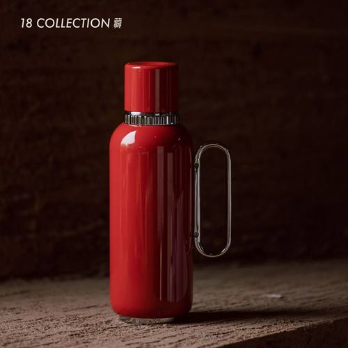 十八藏东方壶纯钛内胆焖茶壶大容量热水壶户外旅行便携保温壶水壶