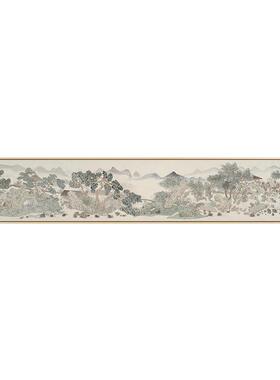 新中式客厅沙发背景墙装饰画挂画
