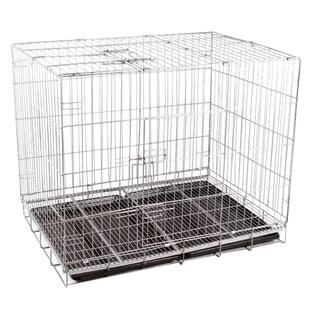 中大型犬狗笼子加粗角钢折叠带厕所分离拉布拉多金毛室内宠物狗笼