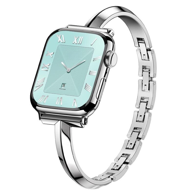 纤细款手镯适用Apple Watch苹果手表表带s11轻奢手链316L不锈钢