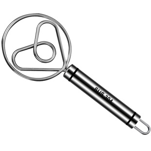 304不锈钢肉馅线圈搅拌器手动家用打蛋器面粉和面打粉神器搅拌棒