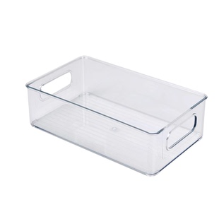 亚克力收纳盒桌面透明宿舍书桌文具书本置物架文件筐长方形杂物