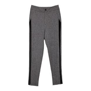 天轩商场同款秋冬女新款加厚直筒裤子百搭保暖显瘦休闲裤 TDDT178