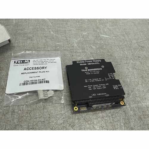 TriM HE04DXL Mobile Power Supply PC104 DCDC 60W 5 or 12Vdc 6