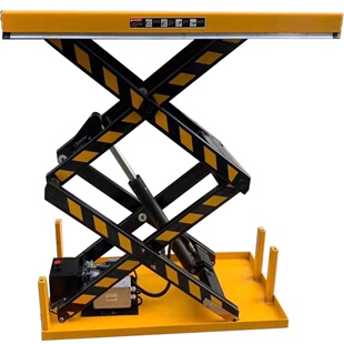 液压升降平台固定液压剪叉式升降机重型装卸货举升机旋转舞台定制