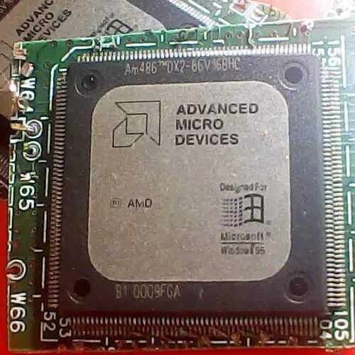 溢价- Am486DX2-66V16BHC B1 切割带板 品