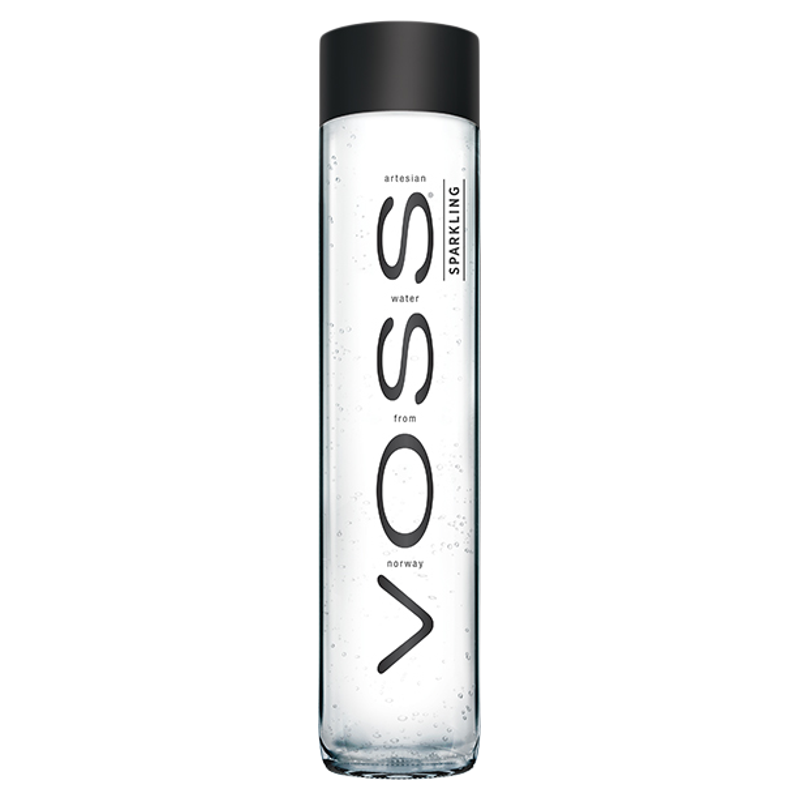 VOSS芙絲挪威進(jìn)口蘇打水0糖0卡氣泡水375ml*6瓶高端玻璃瓶