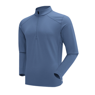 高端同款抓绒内里长袖t恤男2026新款打底衫加绒百塔秋季上衣内搭