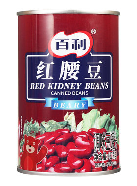 百利红腰豆罐头即食商用甜品原料