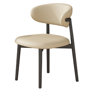 餐椅意式极简餐桌椅子家用客厅靠背椅休闲书桌椅现代简约餐厅凳子