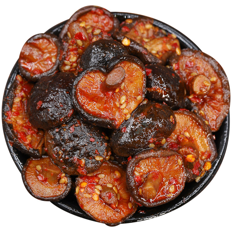 冷吃小香菇,滑嫩爽口,追剧下酒佳