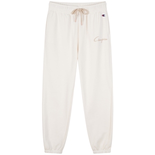 Champion冠军卫裤女春秋款直筒休闲长裤潮牌舒适束脚裤白色潮牌