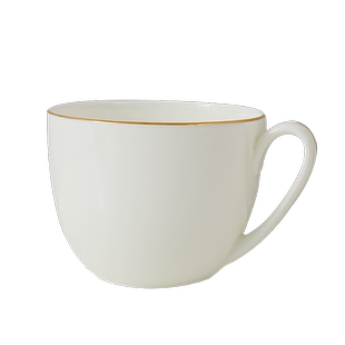 骨瓷早餐杯子泡燕麦片粥牛奶水果沙拉大容量陶瓷杯碗手柄带把手勺