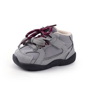 宝宝加绒鞋子冬季婴儿软底学步鞋女宝运动鞋男宝棉鞋小童鞋幼儿潮