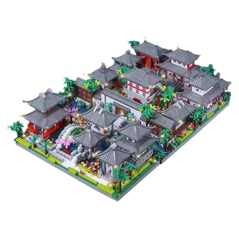 【百万销量】男孩玩具积木苏州园