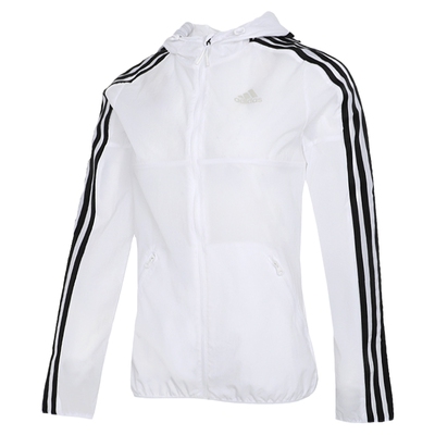 Adidas阿迪达斯女装夏季外套白色