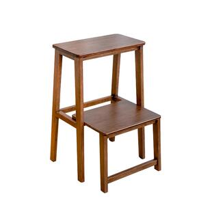 度庐家用多功能稳步梯凳登高二步楼梯子厨房两用高凳客厅置物架