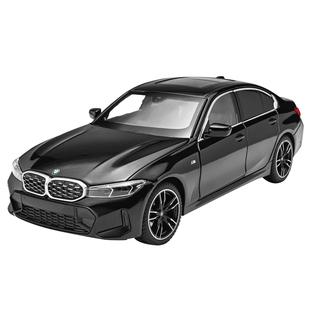 正版宝马车模1比24三系汽车模型合金仿真收藏豪华男孩玩具车礼物