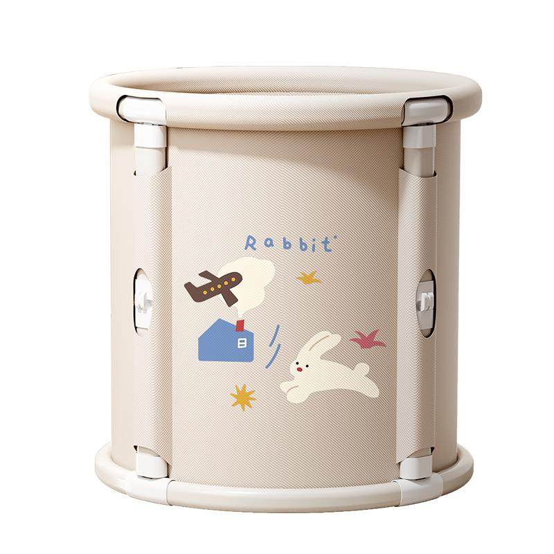 免安装折叠泡澡桶宝宝浴盆