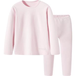 三枪儿童睡衣男童女童秋衣秋裤腈纶加厚内衣套装秋冬保暖内衣裤