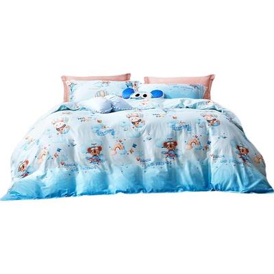 富安娜60s长绒棉四件套