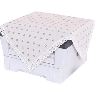 打印机罩复印机传真机盖布罩一体机防尘布万能盖巾布艺方巾斗柜布