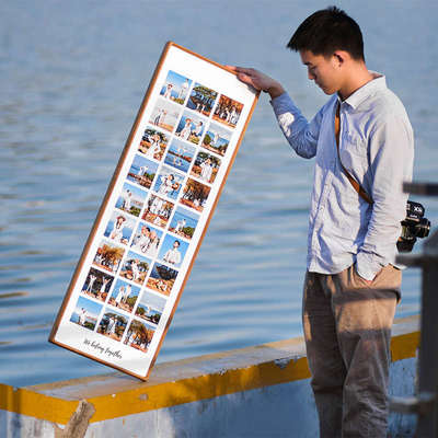 照片墙相框组合玄关挂饰全家福大相框挂墙婚纱照相框洗照片冲印照