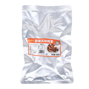 整箱绝洽精武甜辣鸭掌鸭爪零食鸭脚卤味休闲小零食下酒小吃凉拌