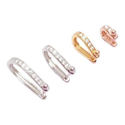 U型扣吊坠扣玉坠配件多用扣活扣