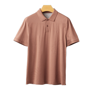 GORNIA/格罗尼雅男士夏季刺绣翻领polo衫商务休闲凉爽T恤