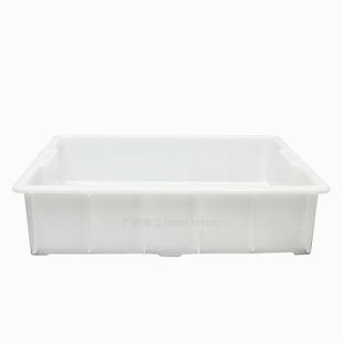 洛民珠江食品周转箱周转盒工业周转商用餐饮周转盘加厚冷链流转箱