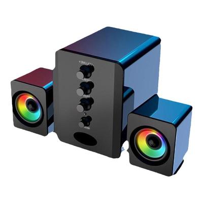 台式机中国usb音响塑料2.1