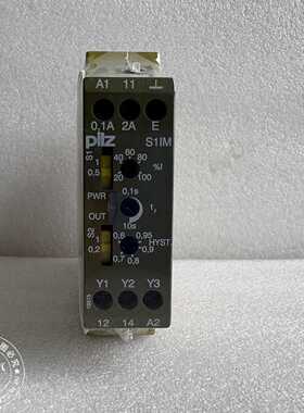 议价Pilz 828050皮尔兹电流监控继电器 S1IM 230-240VAC IM 0.01-