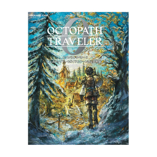预售【深图日文】八方旅人0 歧路旅人OCTOPATH TRAVELER 0官方完全指南&美术设定资集 日本原装进口 正版书