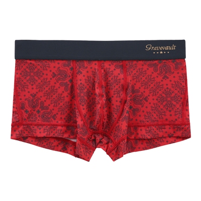 日本制薄款透气无痕男士四角内裤