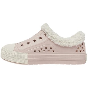 Converse匡威儿童鞋女童休闲鞋2025新款大童加绒洞洞棉鞋A10042C