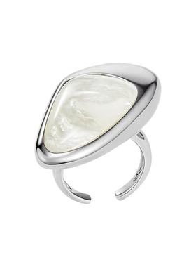 PEARLSTIGE至如极简蝴蝶贝母戒指