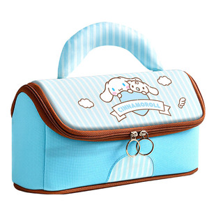 三丽鸥玉桂狗KT猫正版2026新款库洛米笔袋美乐蒂大容量高颜值ins风文具盒女孩男孩小学生幼儿园儿童铅笔盒