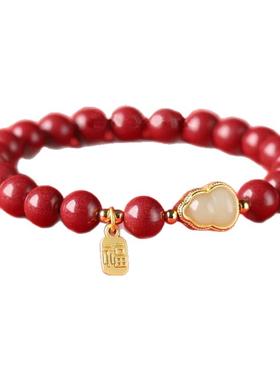 生日礼物转运珠葫芦手串和田玉