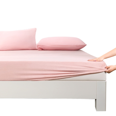 富安娜床笠单件法兰绒床垫套牛奶绒床单床罩1.8m米席梦思保护罩