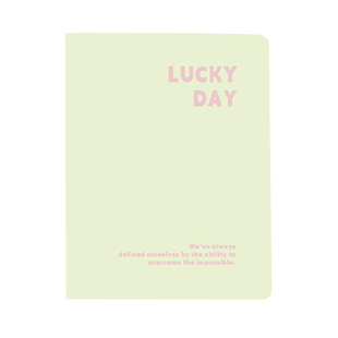 三年二班 luckyday笔记本本子学生用B5可拆卸加厚活页本高颜值线圈本大学生考研做错题横线本记事本日记本