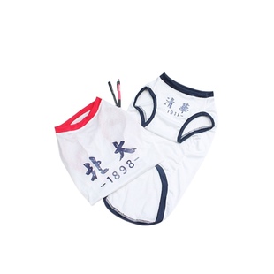 巨贵衣服大狗夏装阿拉背心萨摩夏装新款松狮背心