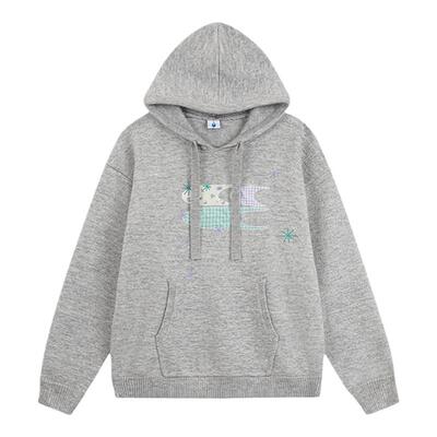 cryingcenter毛衣连帽