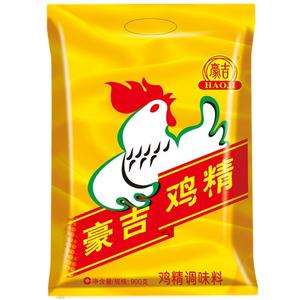 正品豪吉鸡精900g*1袋家用调味料大袋包装