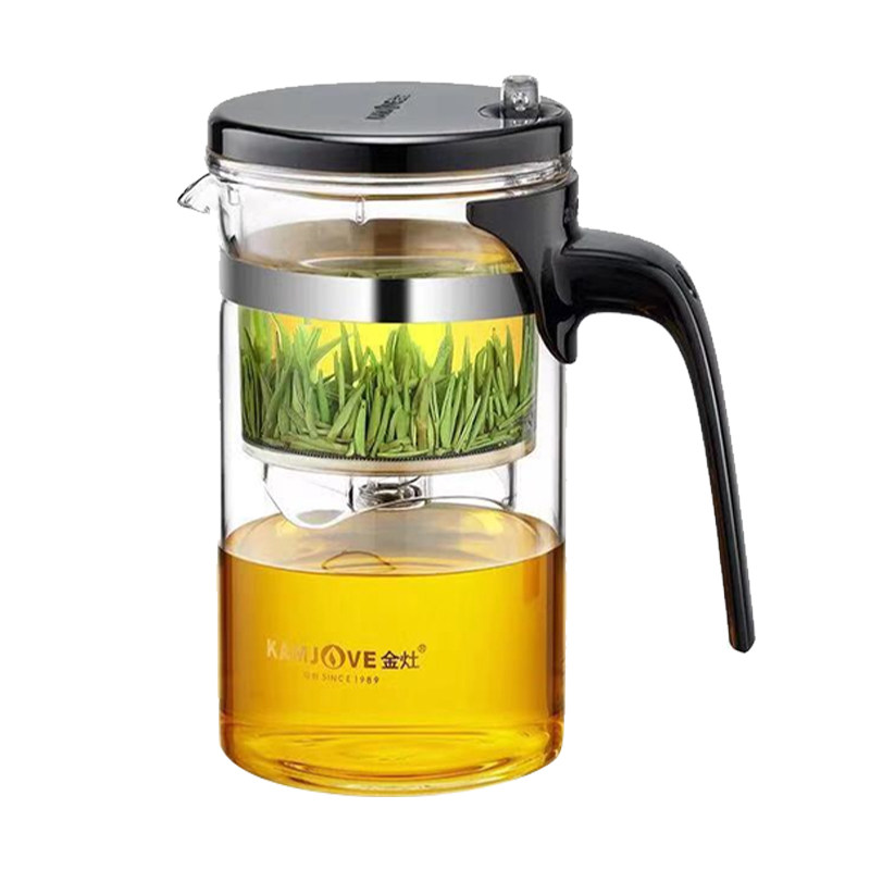 金灶 TP-200大容量飘逸杯耐热玻璃茶具茶壶过滤泡茶壶冲茶器家用