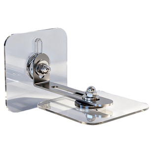 柜子防倒固定器鞋柜衣柜防晃动神器书架家具靠墙免打孔防倾倒卡扣